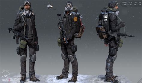 Mrnunez Sketchbook Page 5 The Division Cosplay The Division Concept Art The Division Art