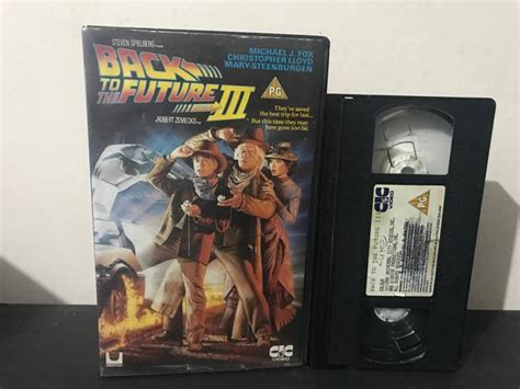 BACK TO THE Future 3 EX Rental VHS Tape - CiC - Spielberg Sci-Fi