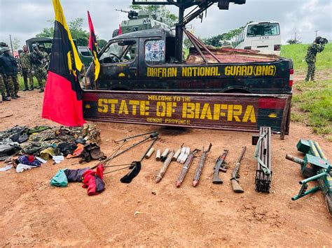 Joint Nigerian Army Police Troops Burst Ipob Esn Camps Kill 6