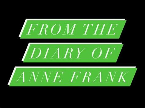 From The Diary Of Anne Frank Chapter 4 English Audio Class X