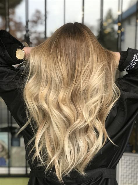 Creamy Golden Blonde Hair Painting Blonde Hair Paint Golden Blonde