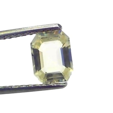 Huge 18 49 Ct Unheated Untreated Natural Ceylon Yellow Sapphire Gemstone