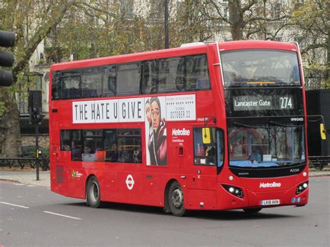 Metroline VWH2455 LK18AKN Seen In Marble Arch On Route 274 Flickr