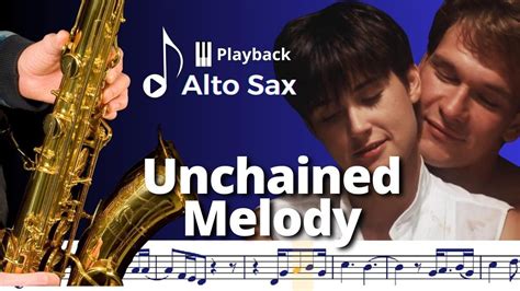 Unchained Melody The Righteous Brothers Playback Partitura Sax