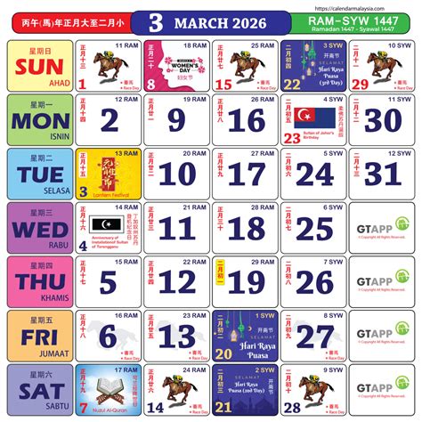 Year 2026 Public Holidays Malaysia 2026 Holidays Dates 2025