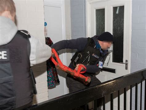 Seven Arrested As Police Smash Into Homes In Sudden Dawn Raids