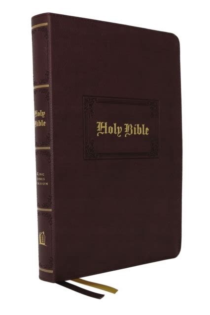 Kjv Large Print Center Column Reference Bible Le