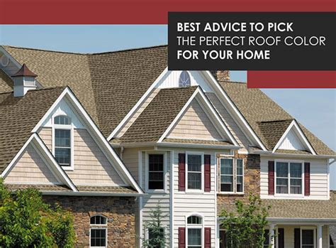 Best Advice To Pick The Perfect Roof Color For Your Home