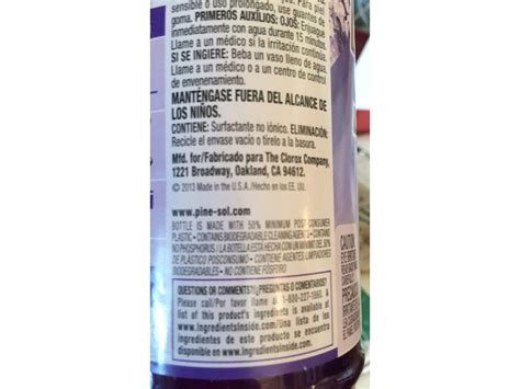 31 Pine Sol Warning Label Labels Database 2020