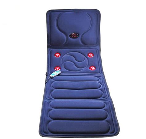 Full Body Health Massage Mattressmulti Functional Heat Therapy Shiatsu Electric Infrared