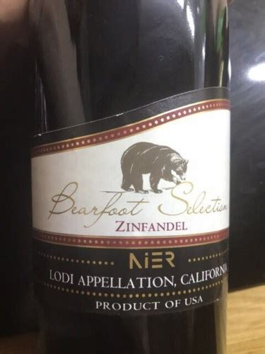 Nier Fine Wines Bearfoot Selection Zinfandel Vivino Us