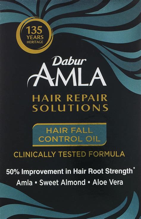 Dabur Amla Hair Oil Hair Fall Control 200ml Kiasu Mart