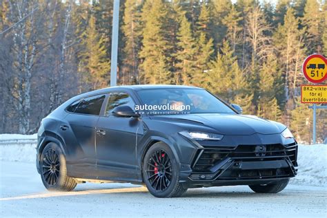 2023 Lamborghini Urus Performante Spied With More Vents More Power