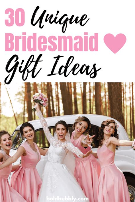 30 Cute Bridesmaid Ts That Arent Cheesy Bold And Bubbly