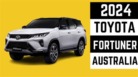 Toyota Fortuner 2024 Australia YouTube