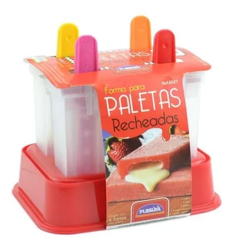 Forma Para Paleta Mexicana Recheada Picol Molde C Palito R Em