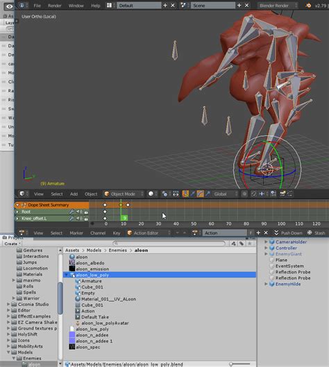 Export Blender Armature Rig Exported Without Bones But With