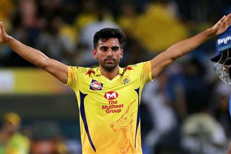 Deepak Chahar Csk Wallpapers Wallpaper Cave