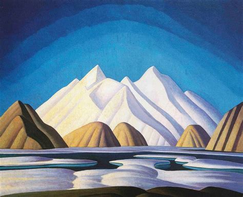 Lawren Harris Baffin Island Group Of Seven Giclee Canvas Etsy Canada