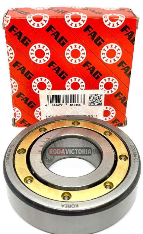 Fag 6306ma Deep Groove Ball Bearing 30 X 72 X 19 Mm Open Rodavictoria Usa