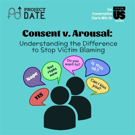 Its On Us 2020 Consent V Arousal Understanding The Difference To