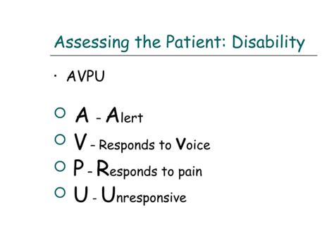 Abcde Assessment Ppt