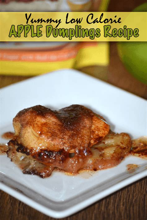 Splenda® Apple Dumplings Recipe Low Calorie Great Taste