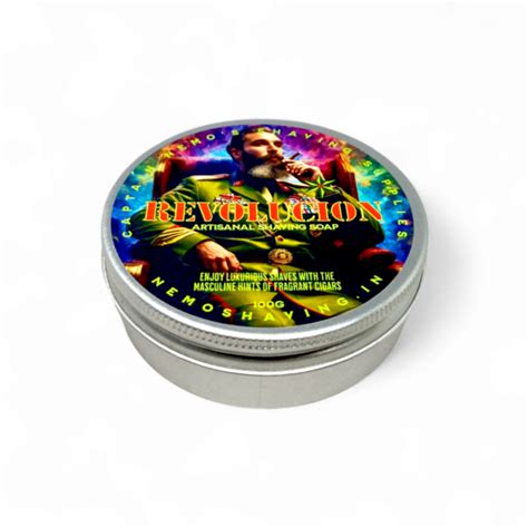 Revolucion Cigar Blend Cologne Shaving Soap Captain Nemo S Shaving