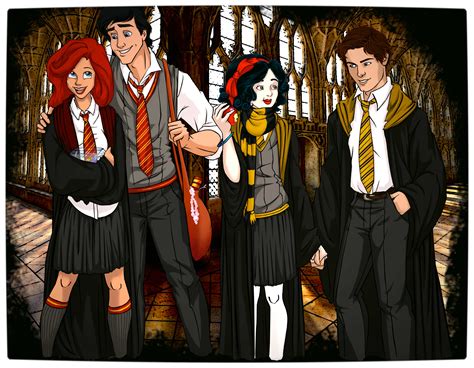 Disney At Hogwarts Imagines Disney Royalty As Harry Potter S Peers Vamers