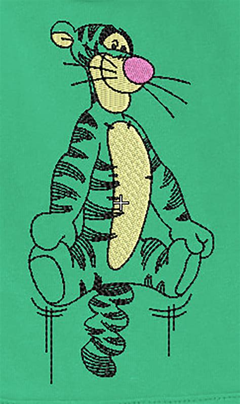 Tiger Catton Embroidery Logo Embroidery Near Me Embroidery