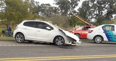 Otro Choque Frontal En La Ruta Un Muerto