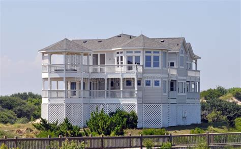 Beach House In North Carolina Stock Photos - Image: 20309533