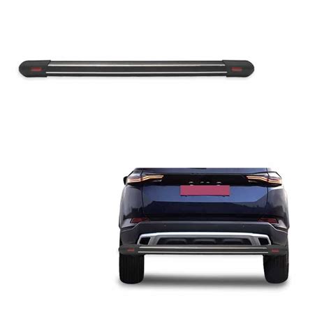 DriveStylish Aluminium Safety Rear Bumper Protector For Tata New Safari