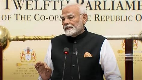 This Is Not A Time For Conflicts In World PM Modi Addresses Guyana S