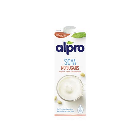 Alpro Unsweetened Soya Drink 1ltr Spinneys UAE