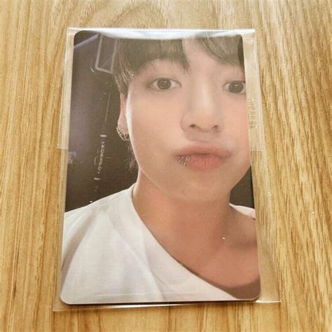 Bts Jungkook Golden Weverse Shop Special Pob Pvc Official Photocard