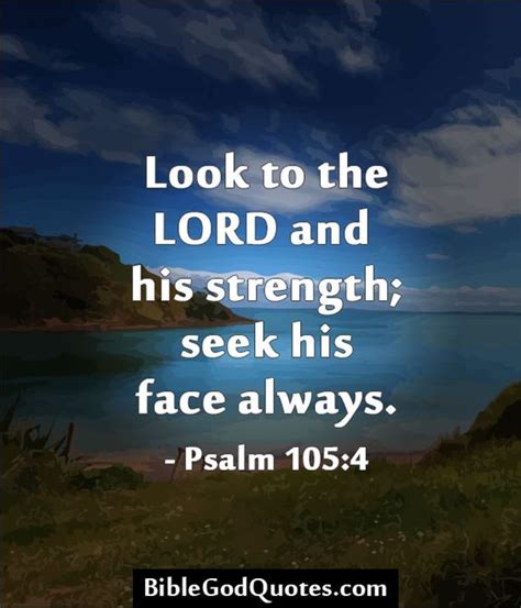 Look To The Lord And His Strength Look To