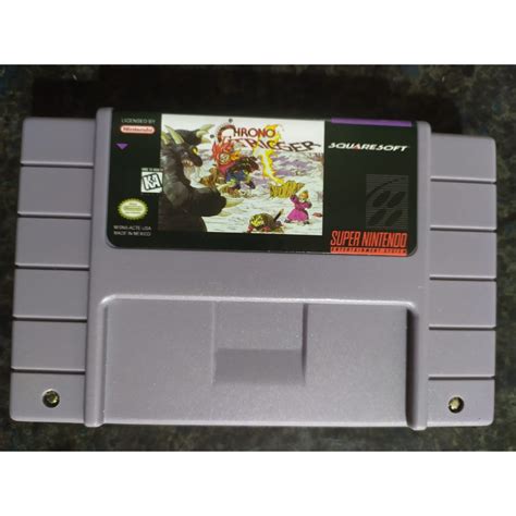 Cartucho Chrono Trigger Super Nintendo Shopee Brasil