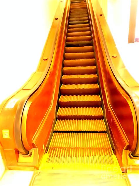 Macy's Wooden Escalators Photograph by Ed Weidman - Fine Art America