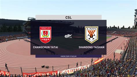 FIFA 22 Changchun Yatai Vs Shandong Taishan CSL Gameplay YouTube