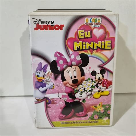 Dvd A Casa Do Mickey Mouse Eu Amo Minnie Shopee Brasil