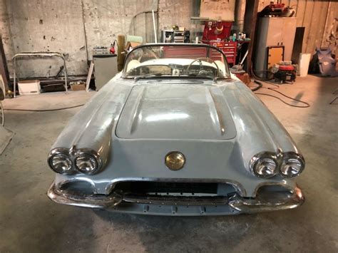 1959 CORVETTE C1 PROJECT CAR NEEDS RESTORATION 1960 1958 NCRS HOT ROD