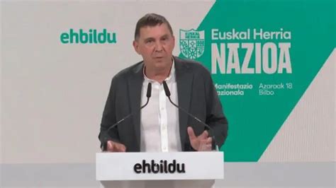 Otegi Rechaza Ser Candidato A Lehendakari Y Facilita Al Psoe Apoyar A