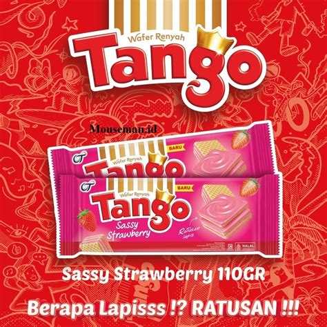 Jual Tango Wafer Rasa Strawberry Gr Shopee Indonesia