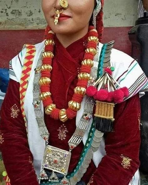 Kirat Rai Khaling Women Wearing Ethnic Ornament Nepal Culture Nepal Jewelry Nepal Clothing