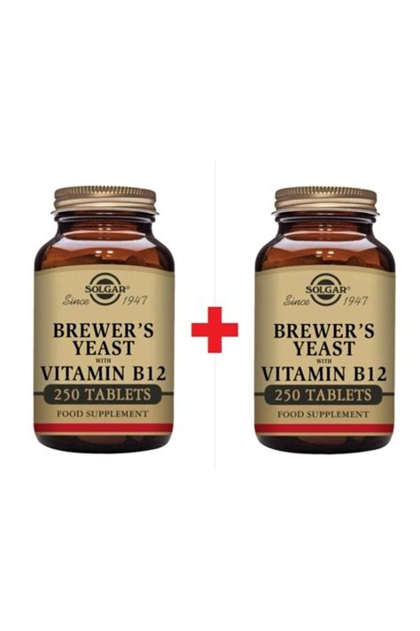 Solgar Brewer S Yeast With Vitamin B12 250 Tablet 2 Li Avantaj Paketi Fiyatı Yorumları Trendyol