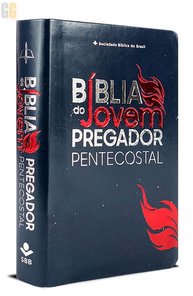 B Blia Do Jovem Pregador Pentecostal Arc Luxo Azul