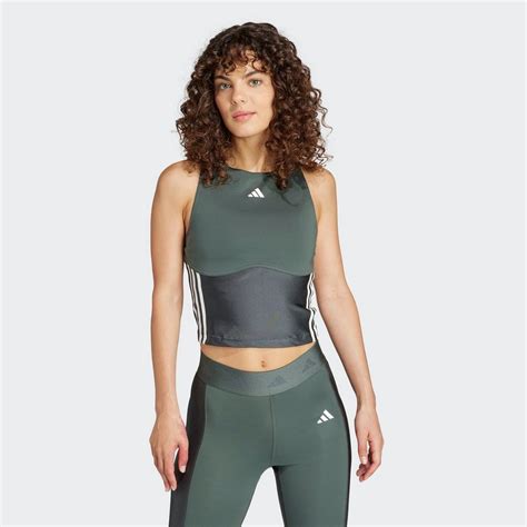 adidas Performance Tanktop HYGLM CRO TK Q1, Eng anliegend geschnitten