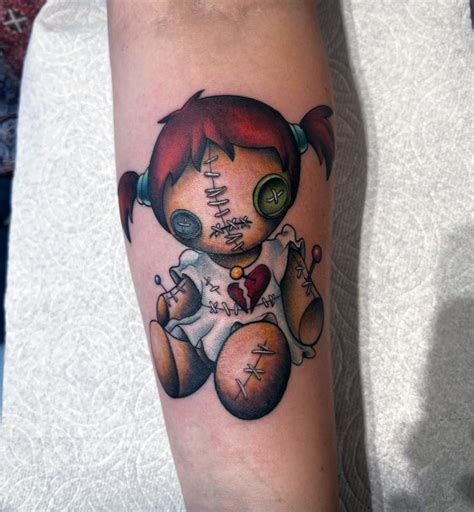 Top 100 Best Voodoo Doll Tattoos For Women Effigy Design Ideas