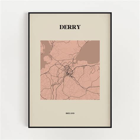 Derry City Print — Irish Wall Art Co.